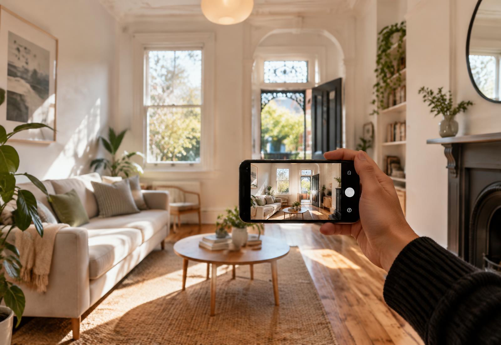 Filming a rental property during an inspection